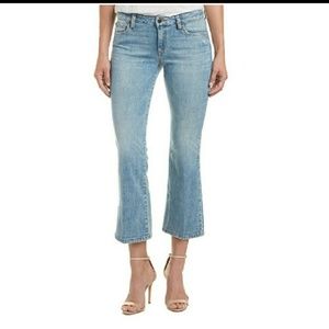 Joe's Jeans- The Olivia Mid rise cropped flare w29